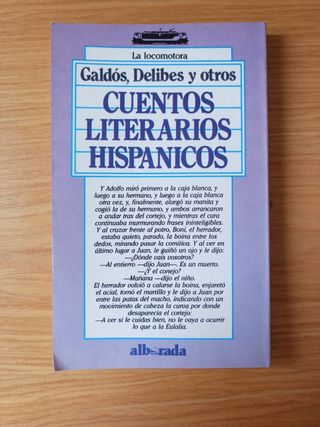Cuentos literarios hispánicos - Galdós, Delibes...