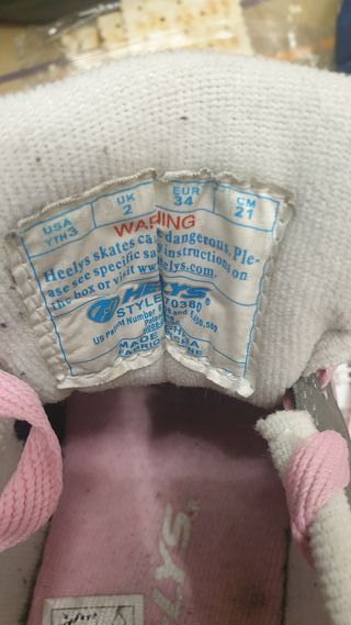 Zapatillas niña Heelys con ruedas