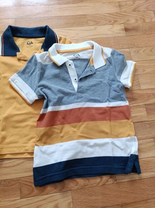 2 polos niño H&M