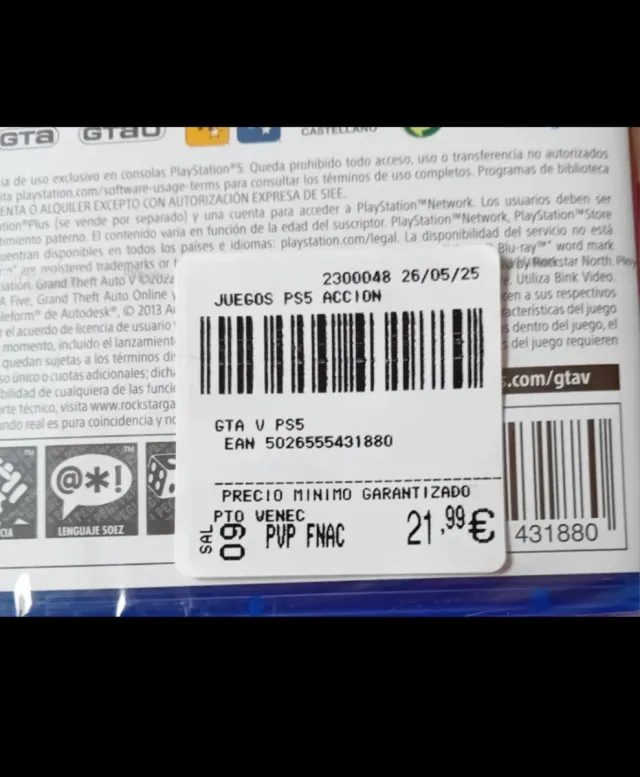 Grand Theft Auto V PS5