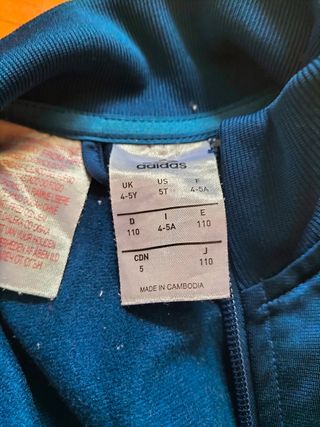 Chándal Adidas 4-5 años