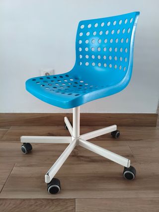 Conjunto Escritorio Juvenil Negro y Azul