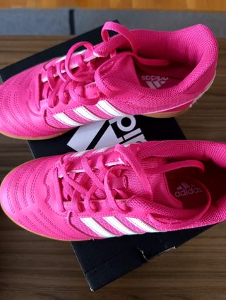 Zapatillas Adidas Super Sala J Fuchsia Talla 36