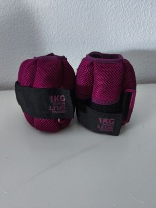 Tobilleras Pesas 1kg (2.2 LBS)