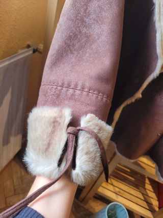 Abrigo vintage pelo El Corte Inglés Talla 40