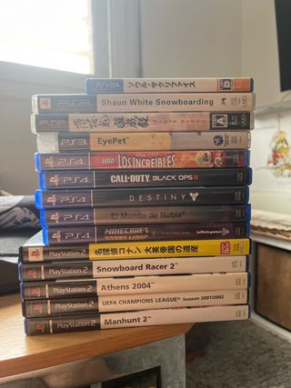 Pack Juegos PS4, PS2, PSP, PS Vita 