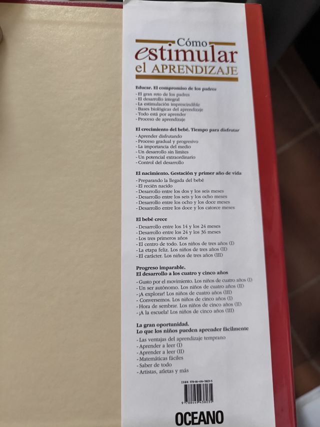 Libro de cómo estimular el aprendizaje