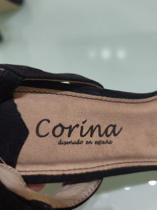 Sandalias Corina Negras Talla 36