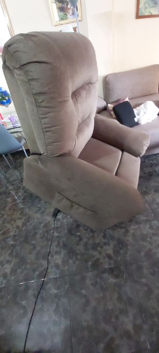 Sillón eléctrico relax marrón