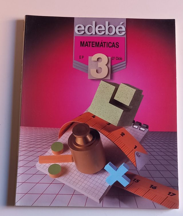 Libro Edebe Matemáticas 3. Año 1993