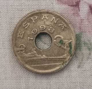 Moneda 25 Pesetas País Vasco 1993