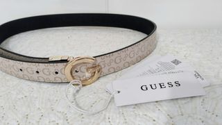 Cinturón Guess Beige y Dorado 90cm