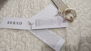 Cinturón Guess Beige y Dorado 90cm