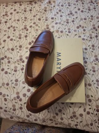 Zapatos Marypaz Marrones Talla 40Mujer
