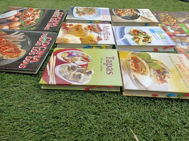 Libros de cocina lote