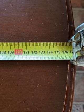 tavolo da pranzo vintage + 6 sedie in legno