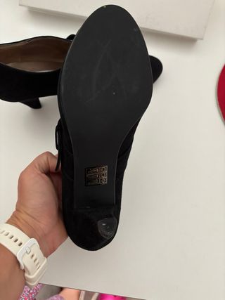 Zapatos Antonio Parriego ante negro hebilla