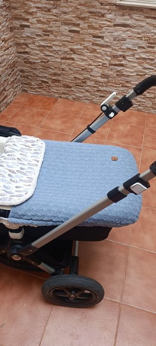 Saco para capazo azul