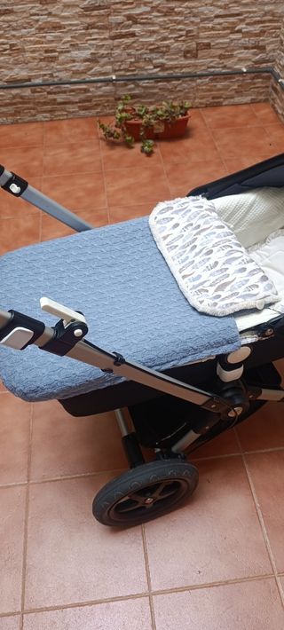 Saco para capazo azul