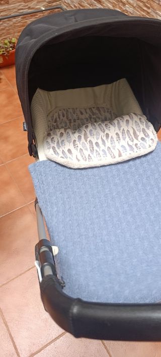 Saco para capazo azul