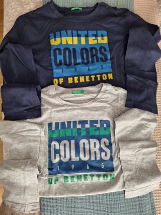 Camiseta Benetton niño manga larga
