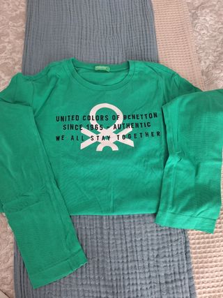 Camiseta Benetton niño manga larga