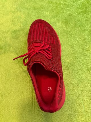 Zapatillas rojas de hombre 