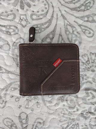 Cartera monedero BATSIOE marrón