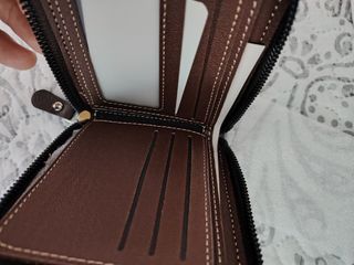 Cartera monedero BATSIOE marrón