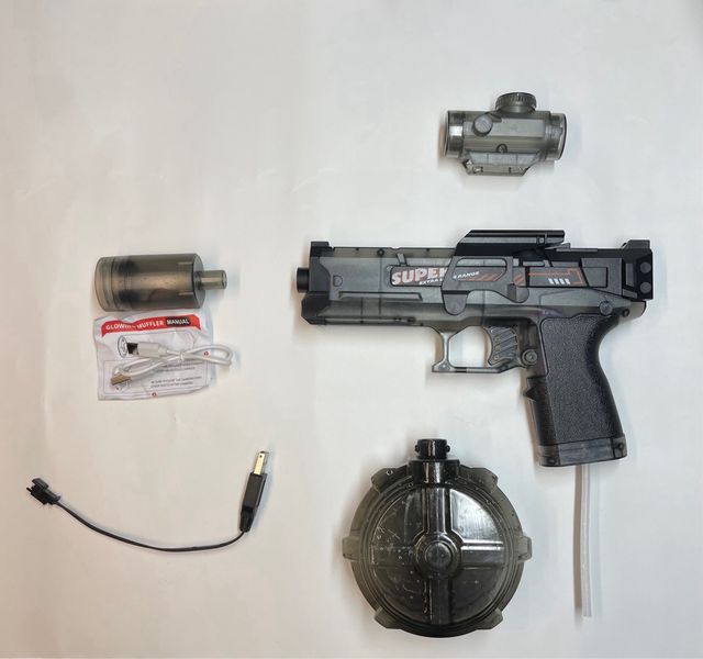 Pistola de agua eléctrica