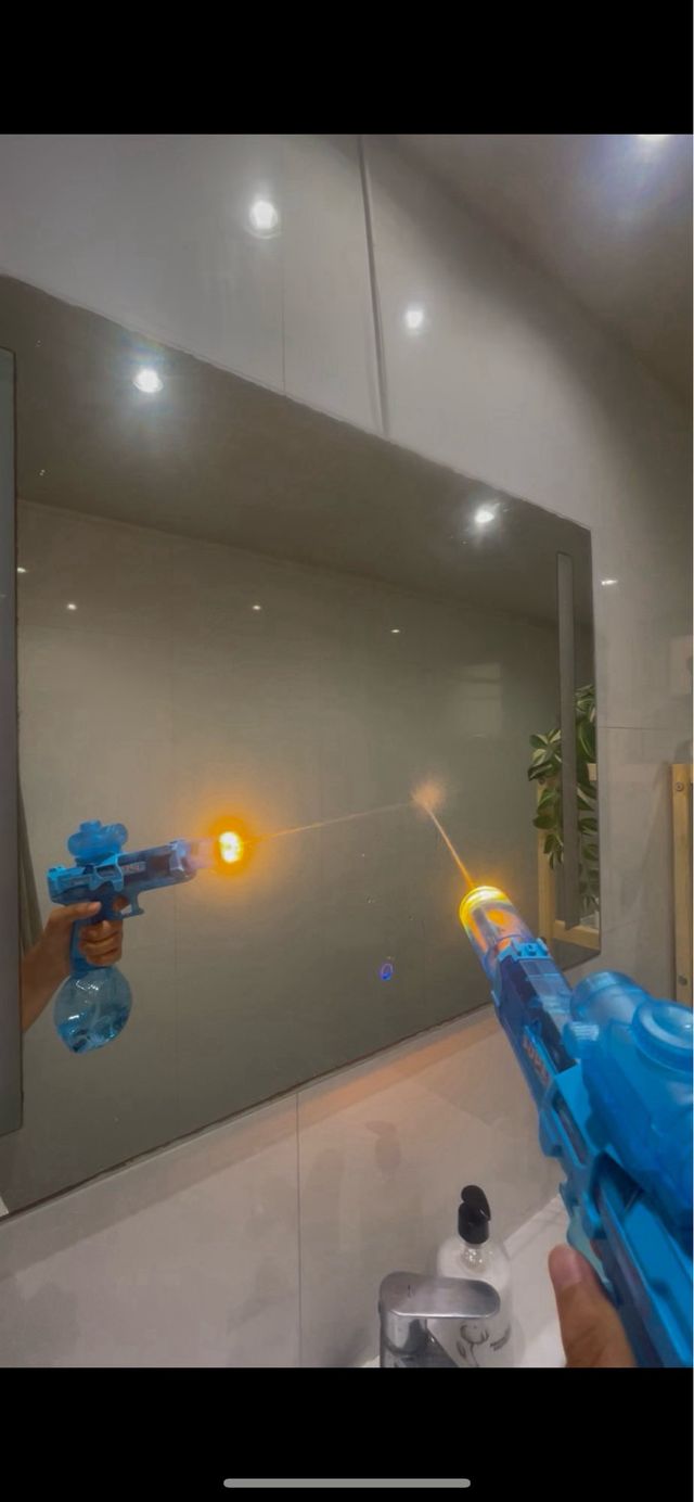 Pistola de agua eléctrica