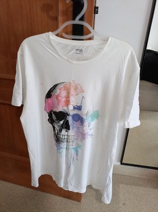 Camiseta Fórmula Joven Talla XL Calavera