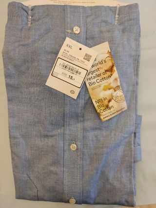 Camisa hombre m/larga 45/46 sin estrenar de C&A