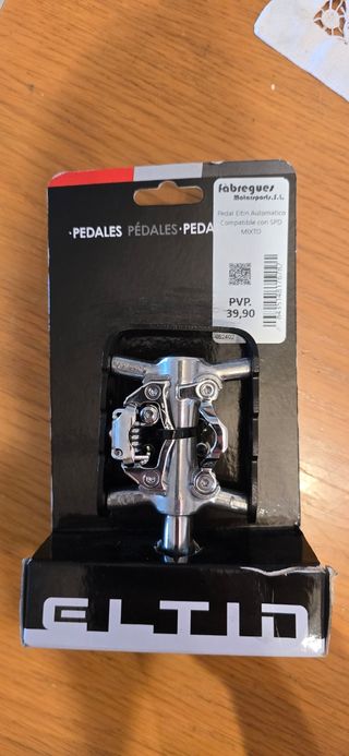 Pedales Eltin Automáticos SPD Mixtos