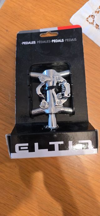 Pedales Eltin Automáticos SPD Mixtos
