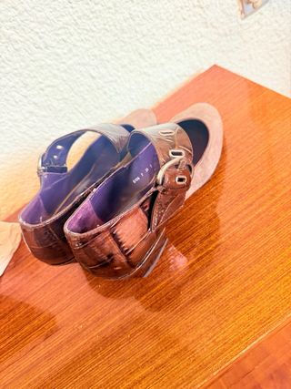 Zapatos de piel para mujer