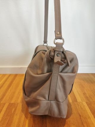 Bolso BIBA gris-beige mujer