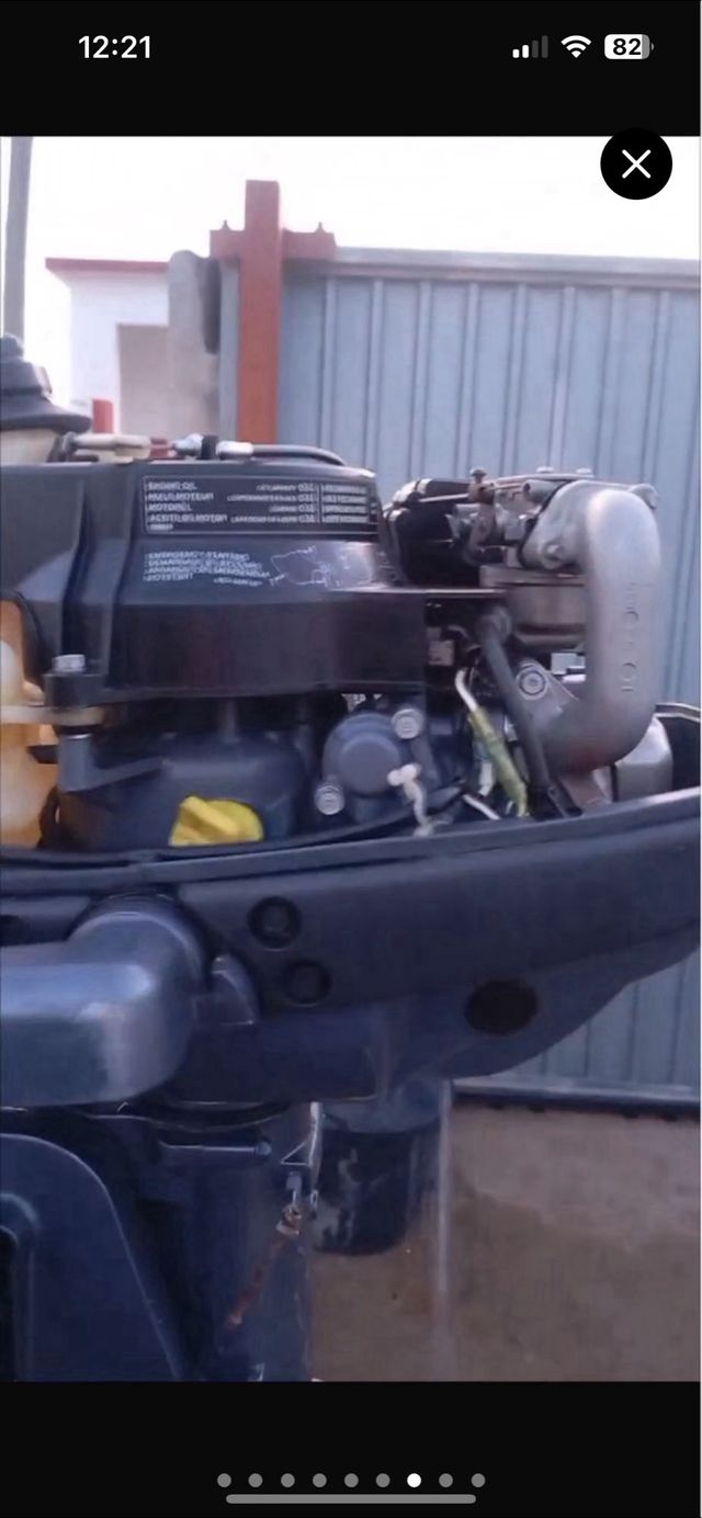 Motor fueraborda Yamaha 4CV 4 tiempos