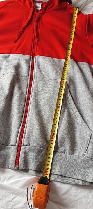 Sudadera Adidas cremallera algodón XL