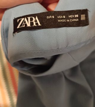 Pantalón Zara azul(Bebé)