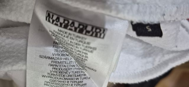 Sudadera Napapijri Blanca Talla S