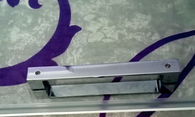 Elegante Mampara Ducha, para esquineras. Cristal