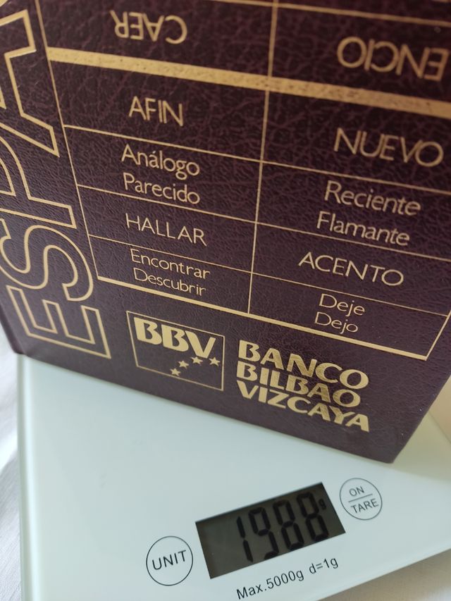 Diccionario de sinónimos y antónimos. Espasa - BBV