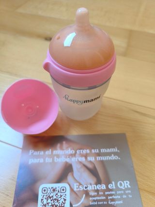 Biberón HappyMami Rosa