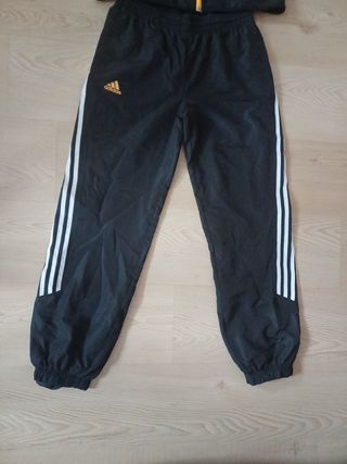 Chándal Adidas Negro y Naranja Niño/Joven
