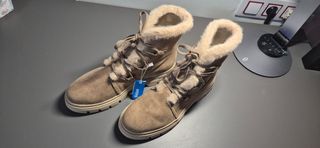 Botas Mustang Beige Talla 41