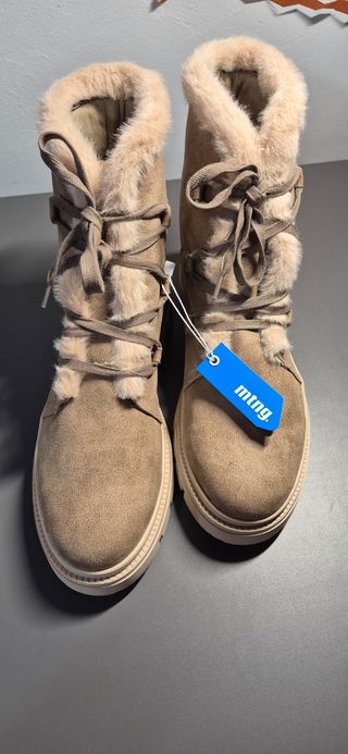 Botas Mustang Beige Talla 41