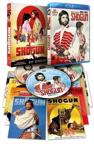 Shogun Serie Completa Blu-ray 3 Discos + Postales