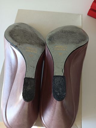 Scarpe donna rosa cipria nr 37