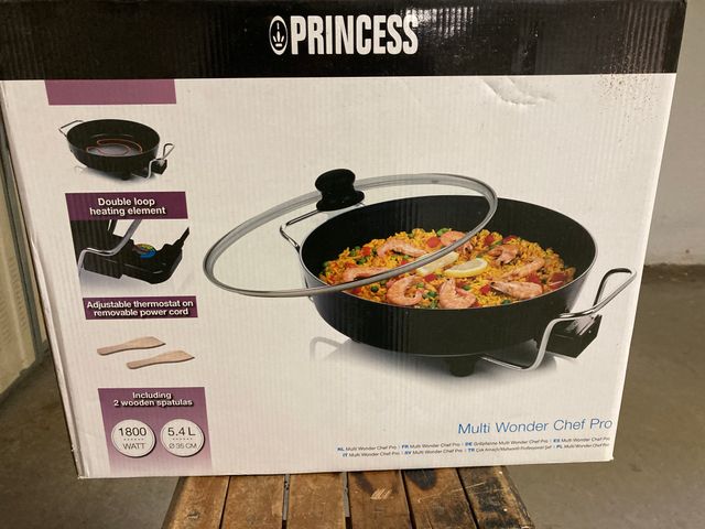 Paellera Eléctrica Princess 35cm 1800W